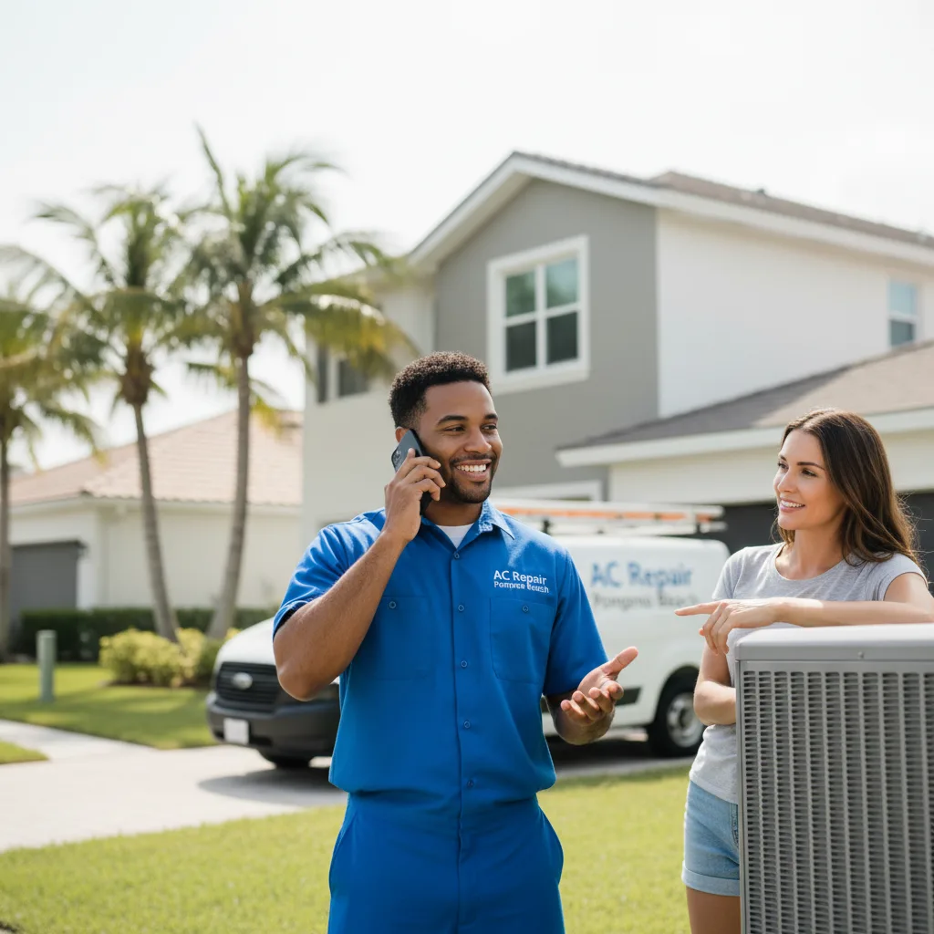 AC Repair Pompano Beach customer support in South Williamsport